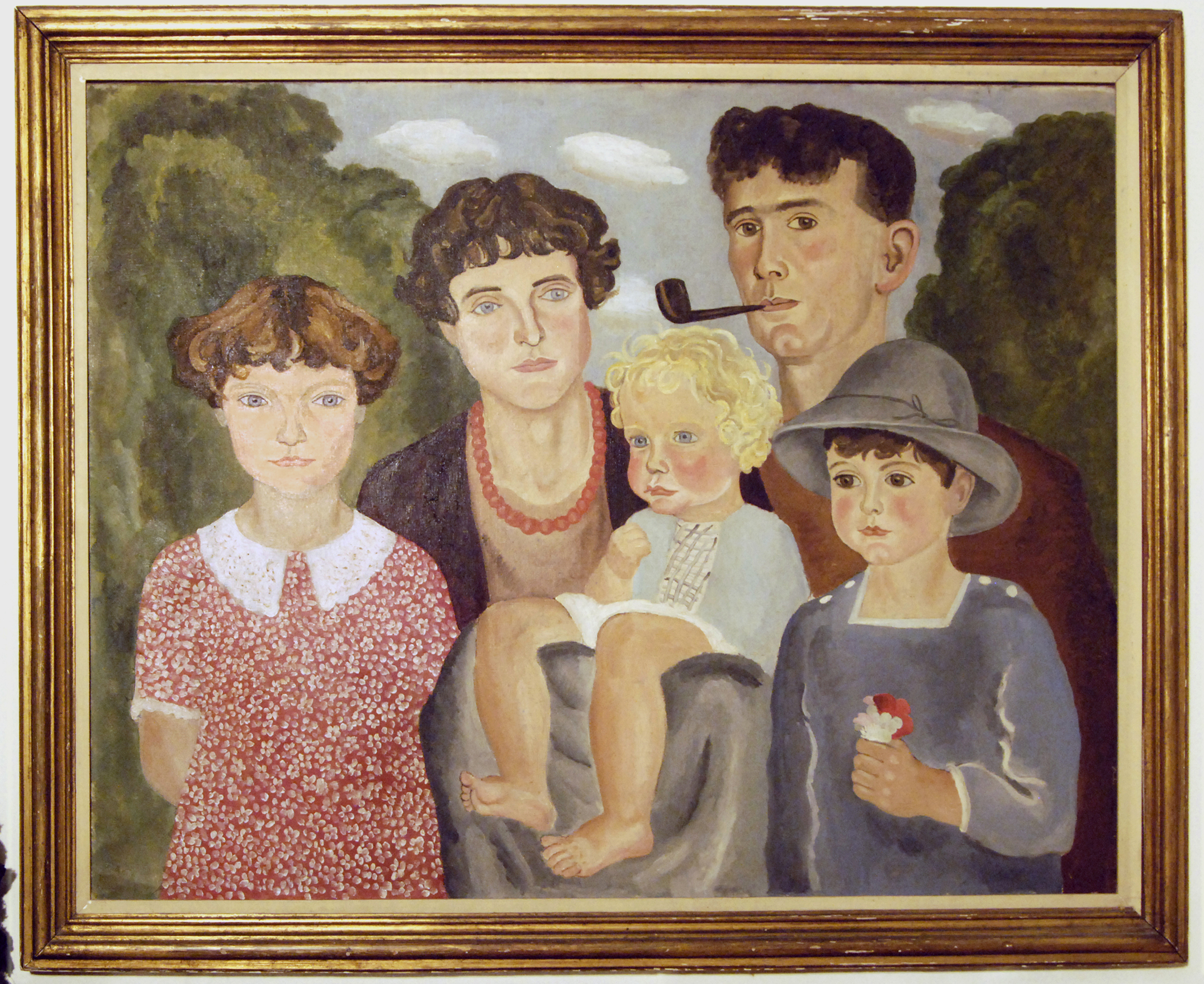 Barbara,Nick and their children